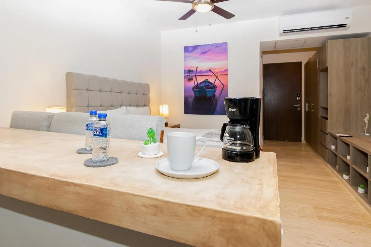 Estudio En El Centro De Playa Del Carmenアパートメント