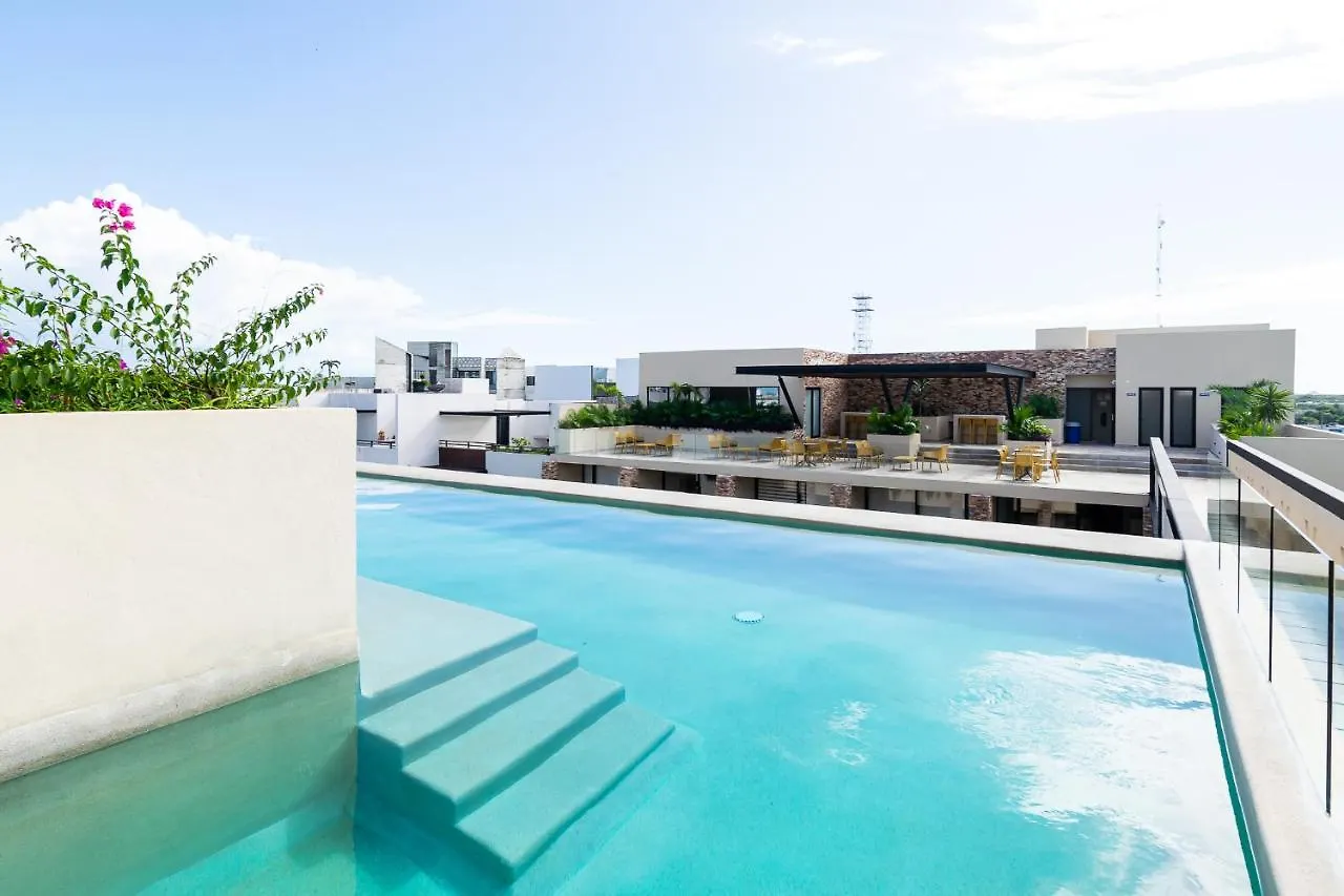 Estudio En El Centro De Playa Del Carmenアパートメント