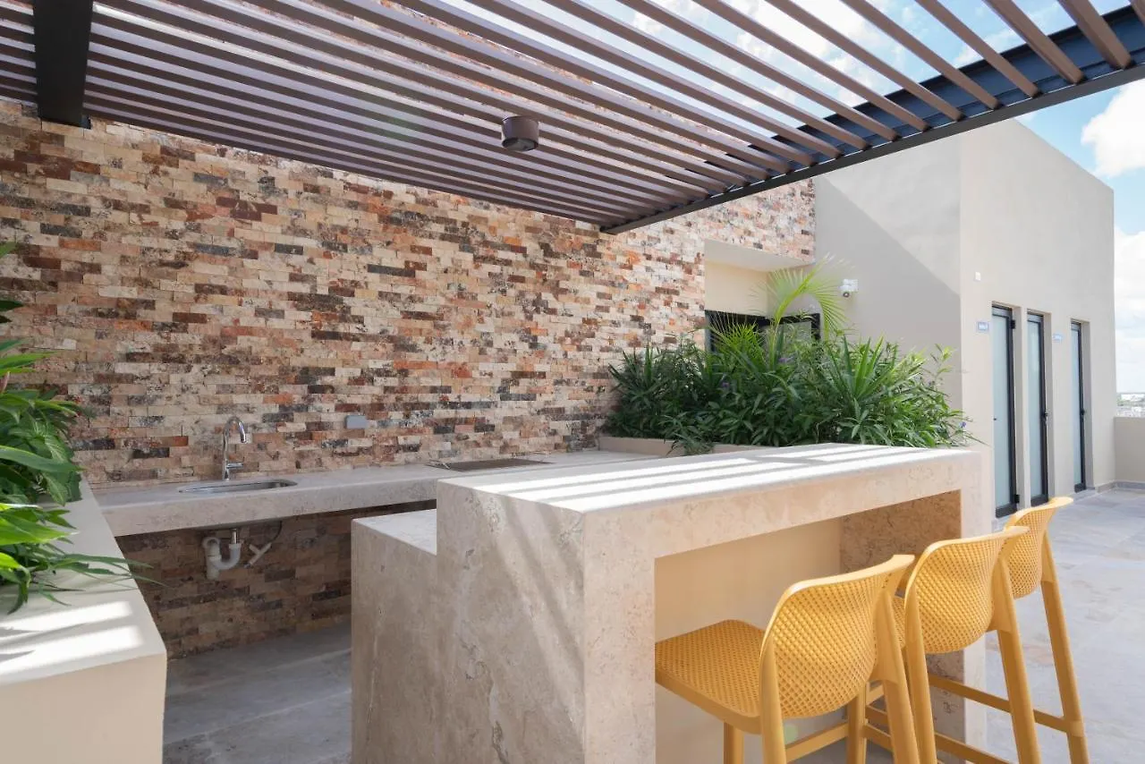 Estudio En El Centro De Playa Del Carmenアパートメント アパート